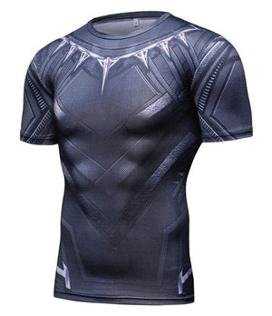 Hero Compression Shirt - Black Panther
